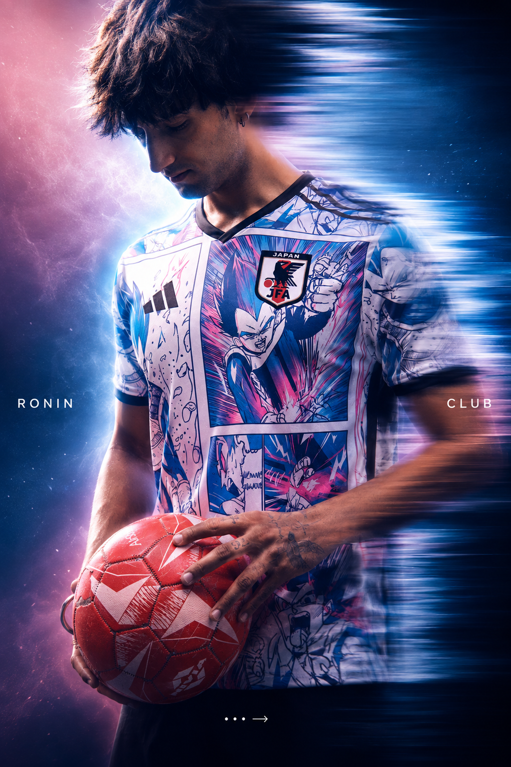 Vegeta Manga Panel Jersey